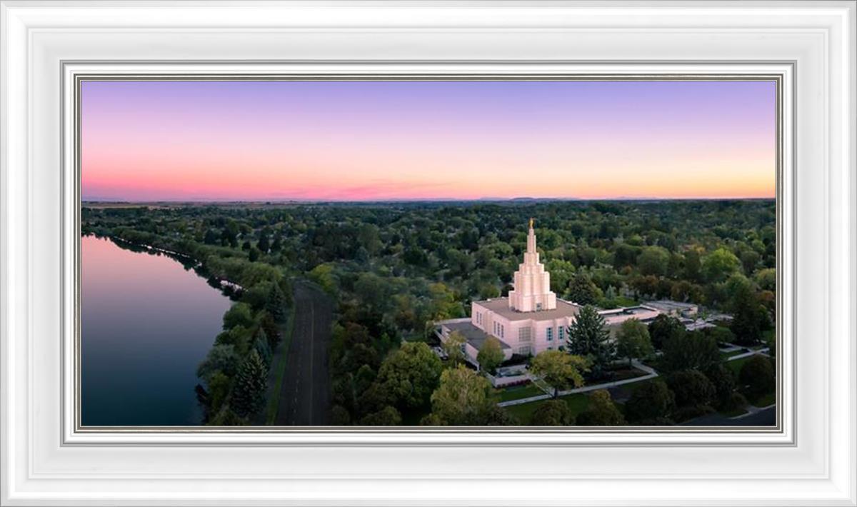 Idaho Falls from on High