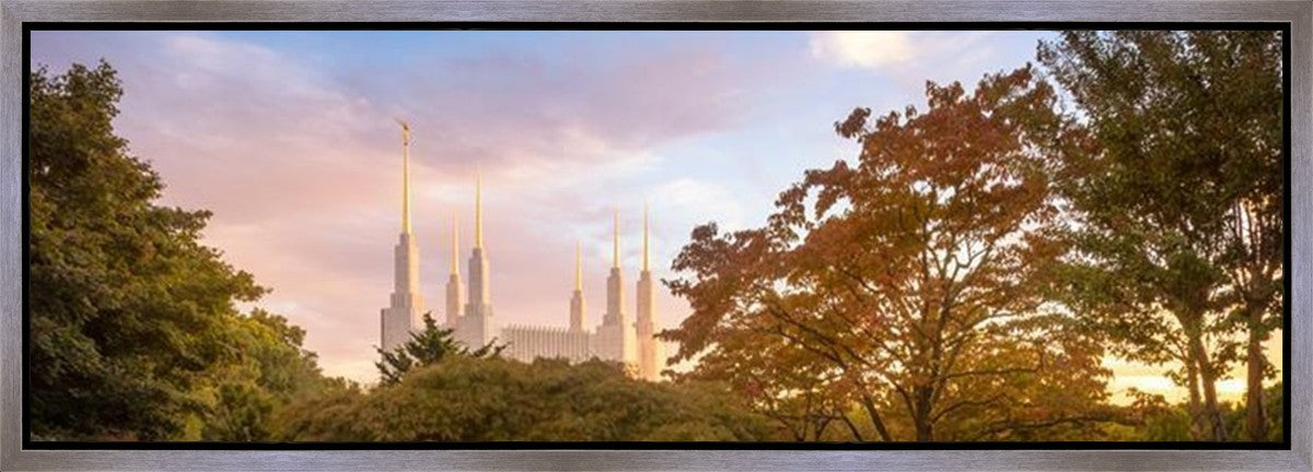 Washington DC Sunset Gallery Wrap
