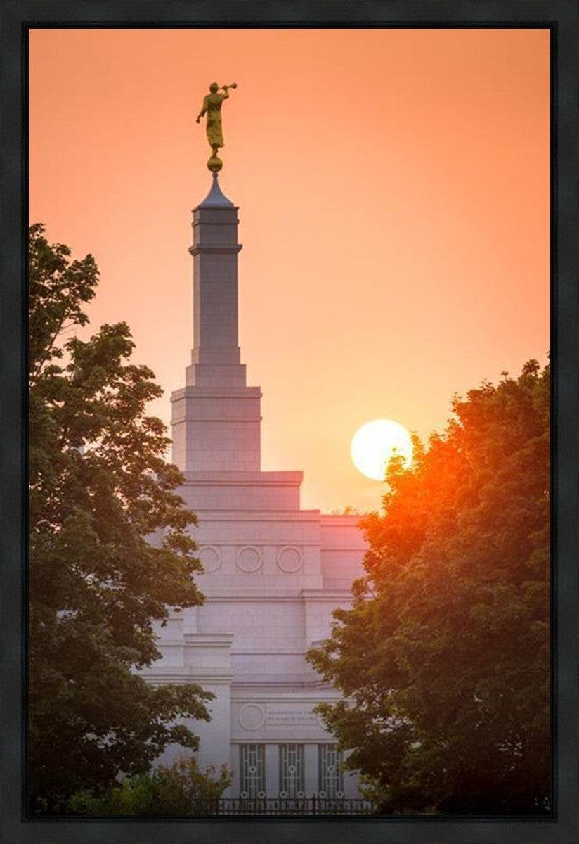 Spokane Sun Vertical Gallery Wrap