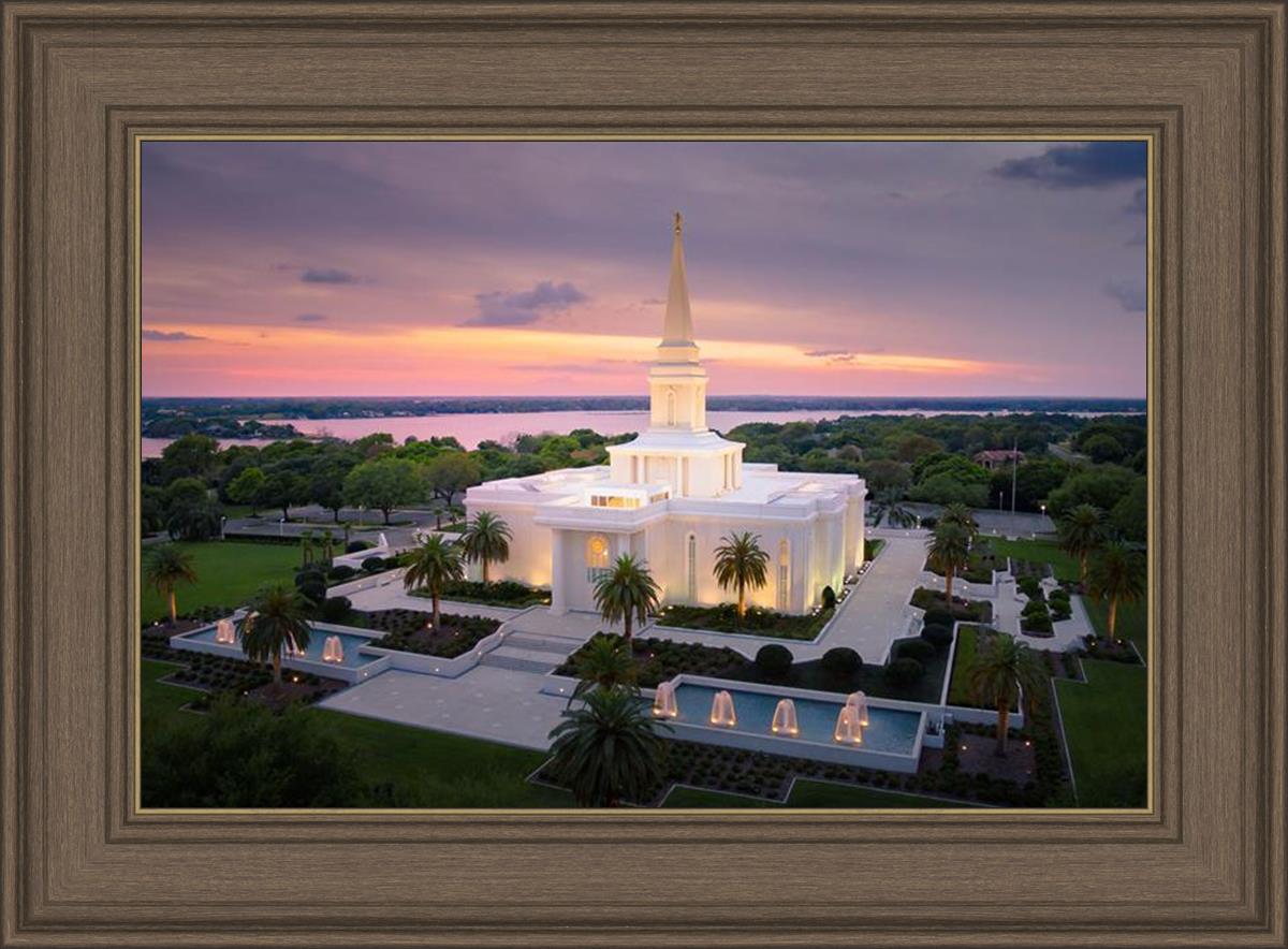 Orlando Sunset Aerial