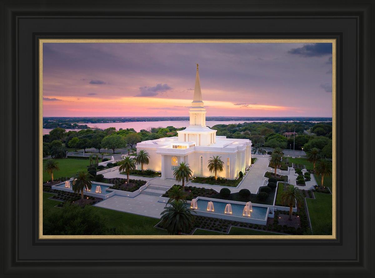 Orlando Sunset Aerial