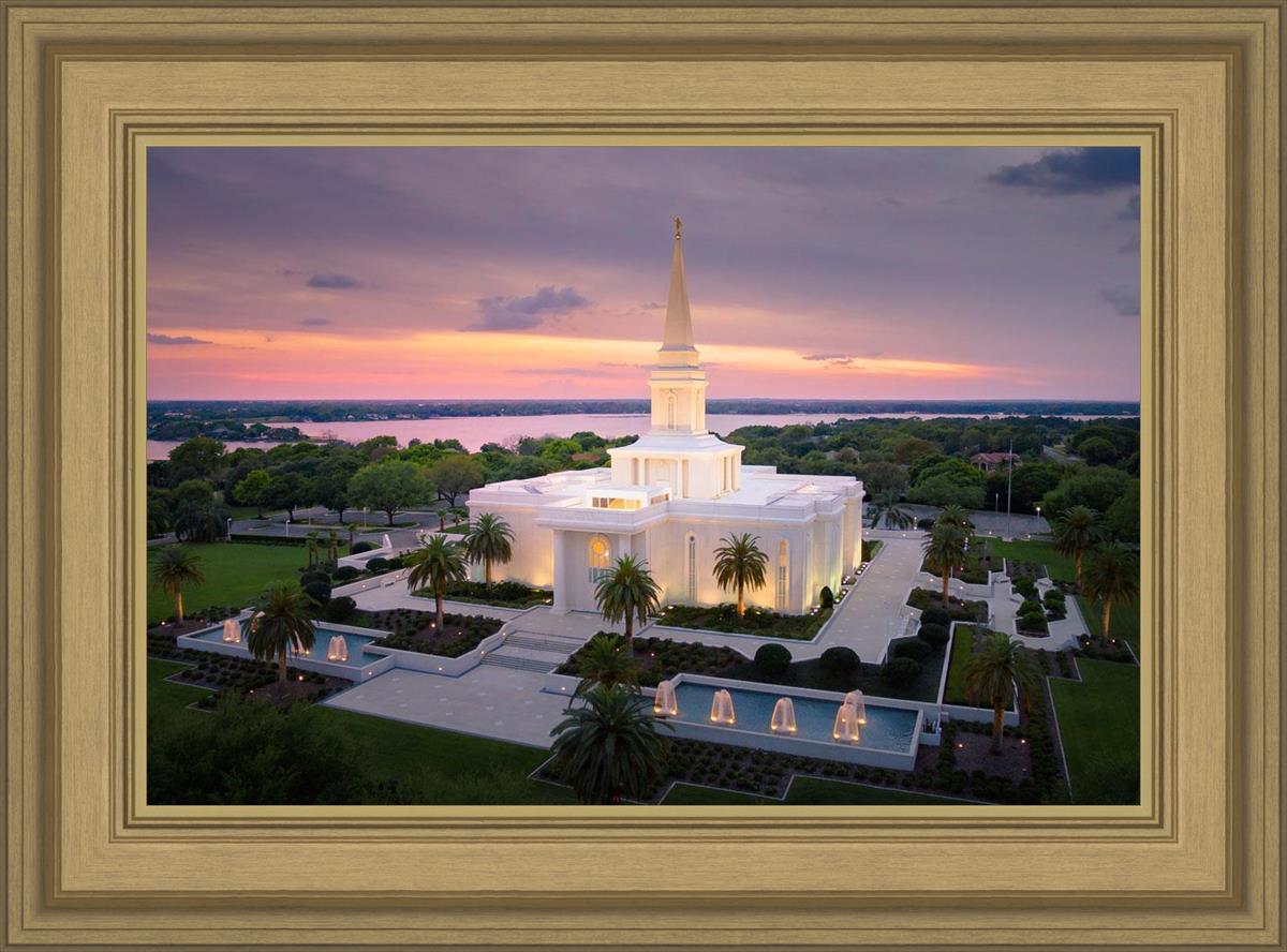 Orlando Sunset Aerial