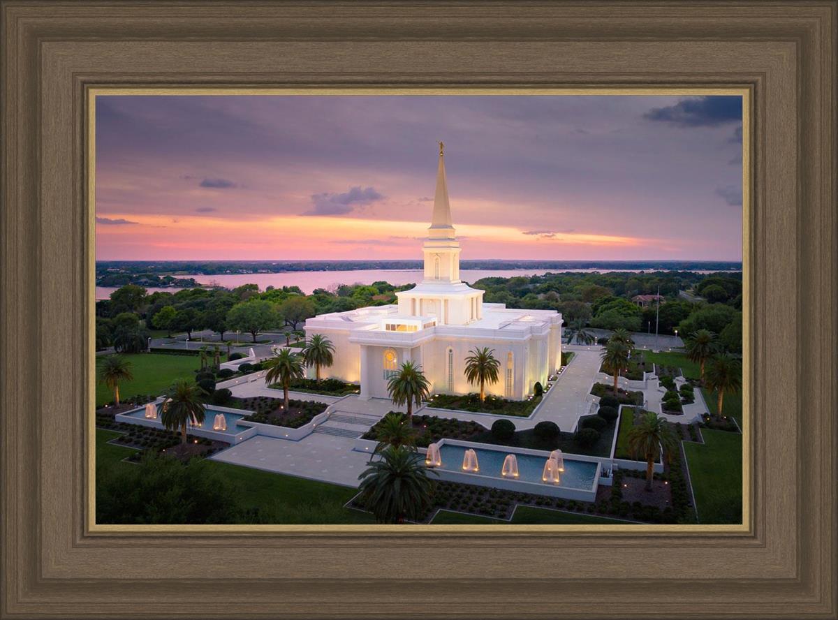 Orlando Sunset Aerial