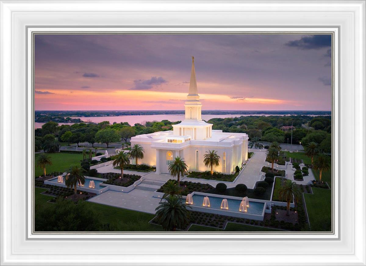 Orlando Sunset Aerial