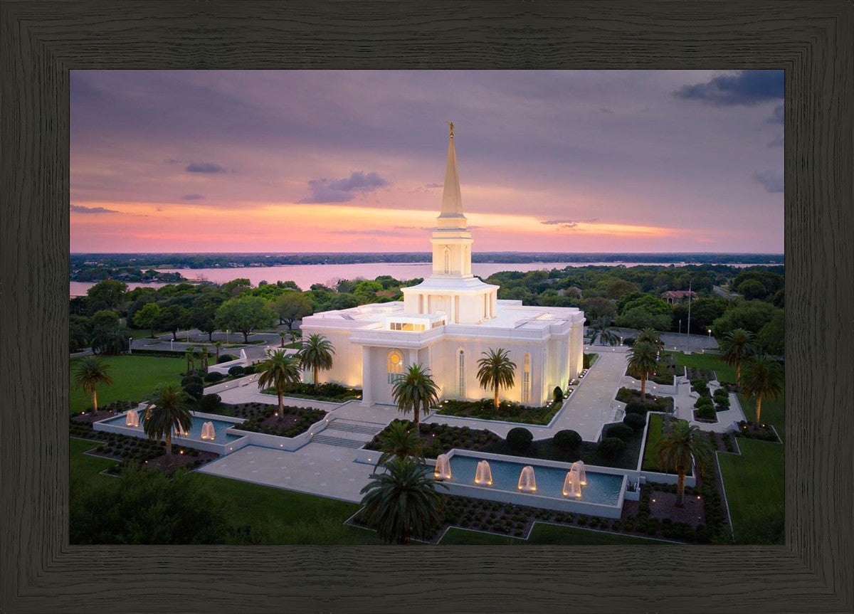 Orlando Sunset Aerial