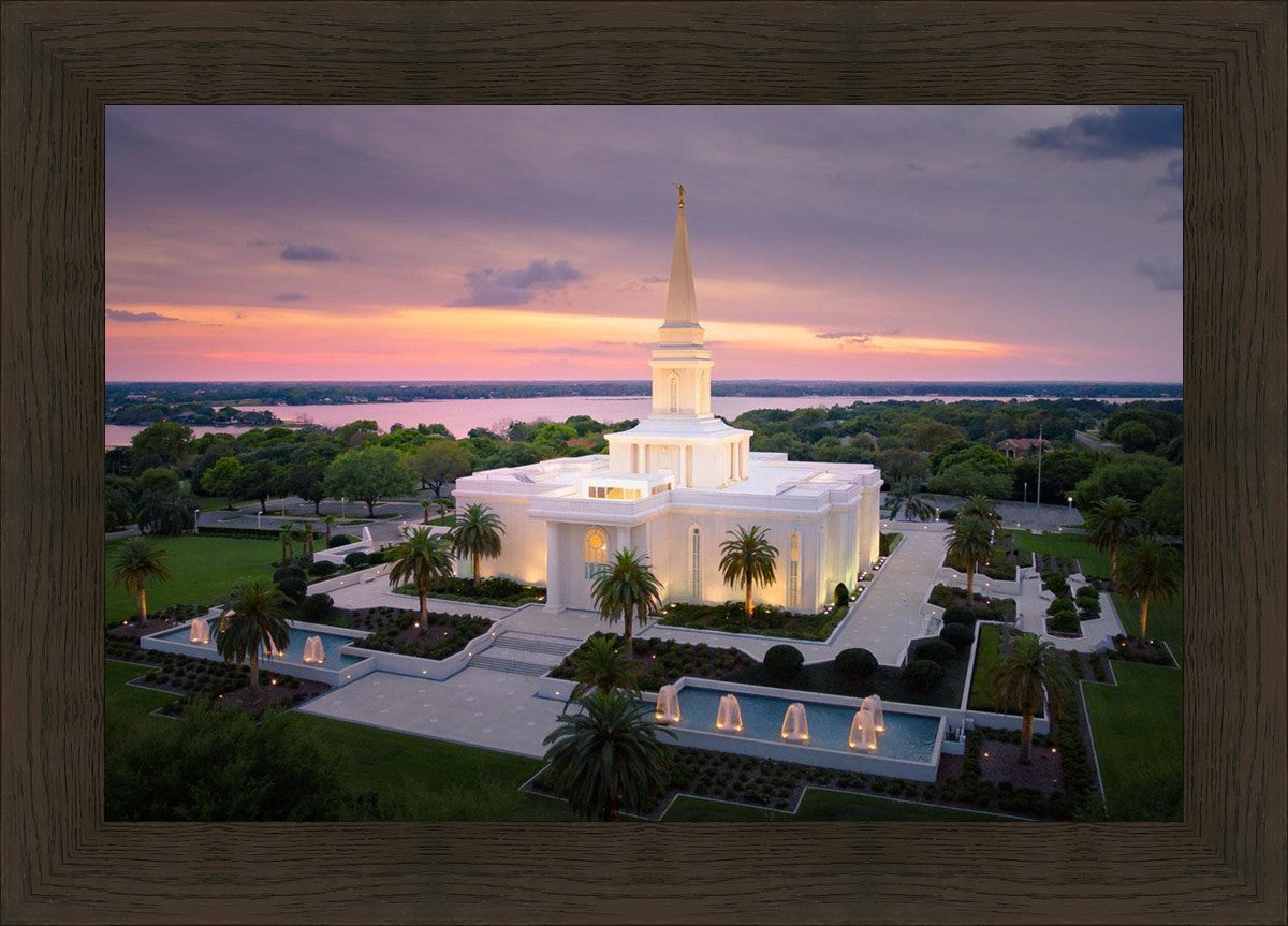 Orlando Sunset Aerial