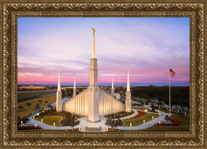 Boise Sunrise Aerial