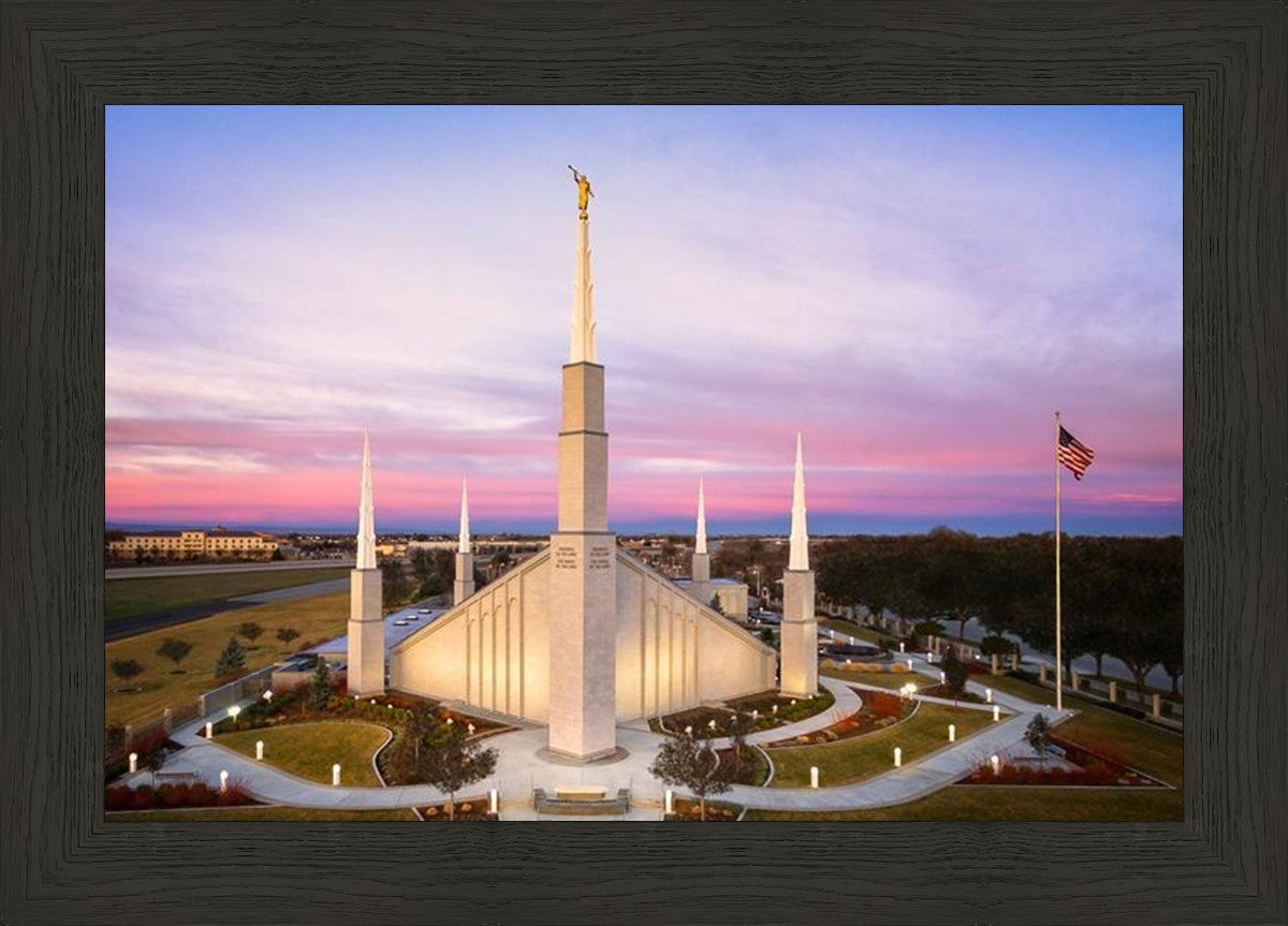 Boise Sunrise Aerial