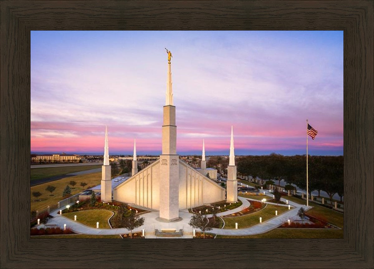 Boise Sunrise Aerial