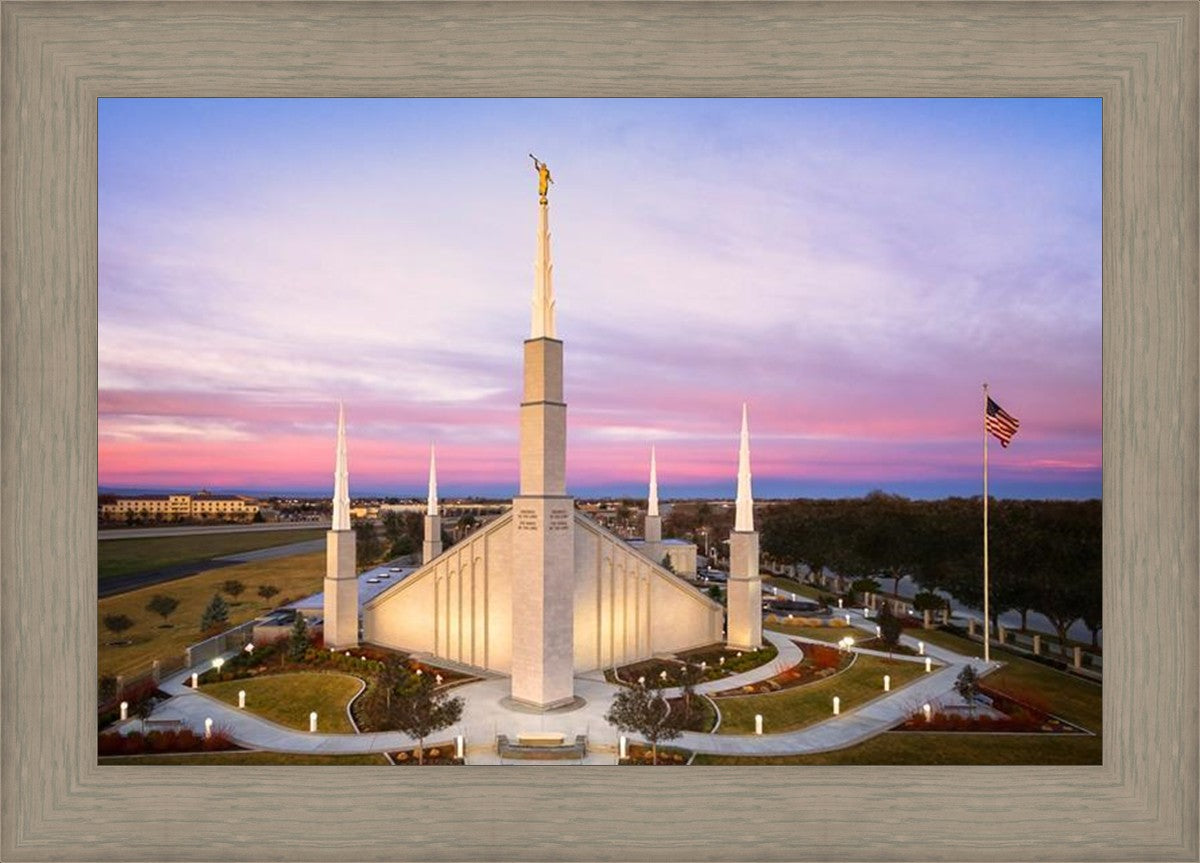 Boise Sunrise Aerial