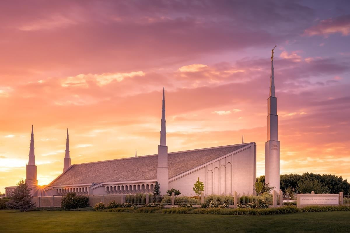 Boise Idaho Temple Pictures & Art