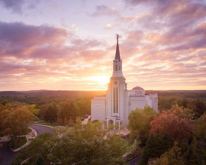 Boston Aerial Evening