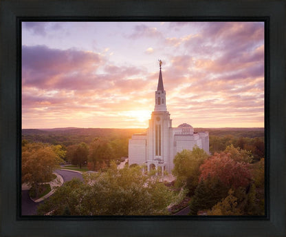 Boston Aerial Evening