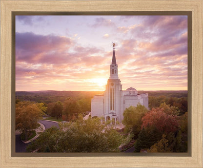 Boston Aerial Evening