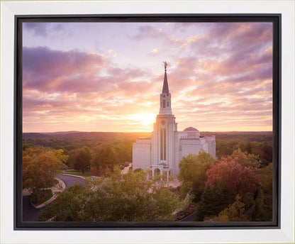 Boston Aerial Evening