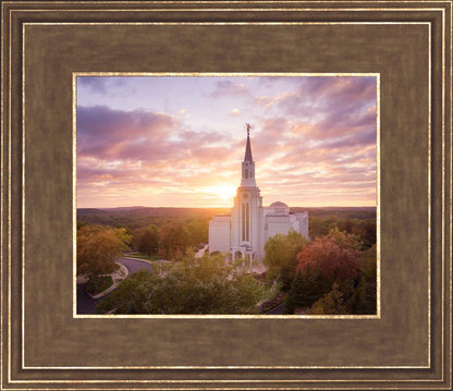 Boston Aerial Evening