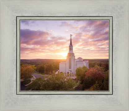Boston Aerial Evening