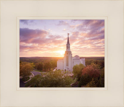 Boston Aerial Evening