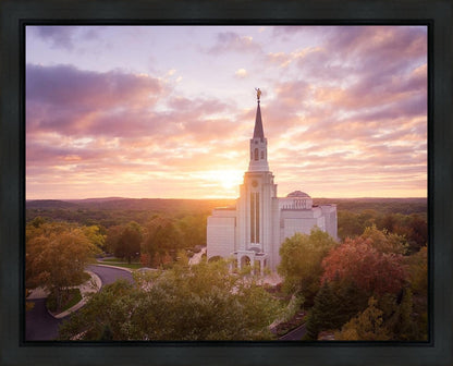 Boston Aerial Evening