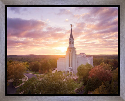 Boston Aerial Evening