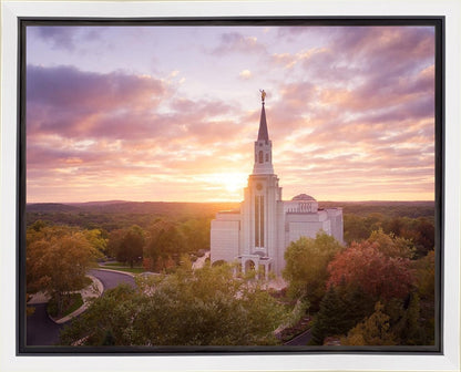 Boston Aerial Evening