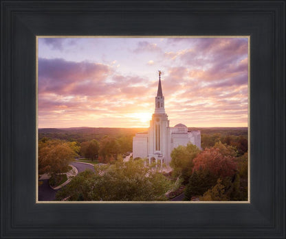 Boston Aerial Evening