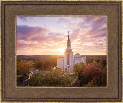 Boston Aerial Evening
