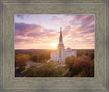 Boston Aerial Evening
