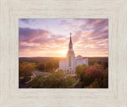 Boston Aerial Evening