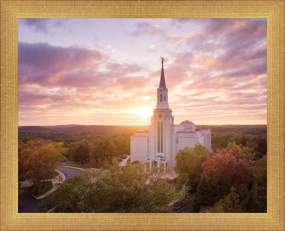 Boston Aerial Evening