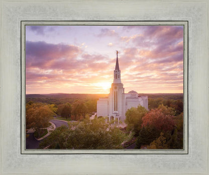 Boston Aerial Evening