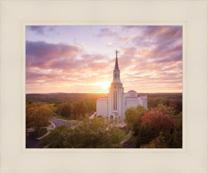 Boston Aerial Evening