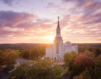 Boston Aerial Evening
