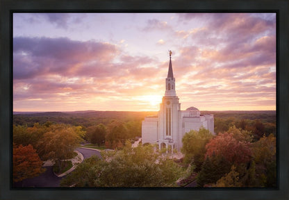 Boston Aerial Evening