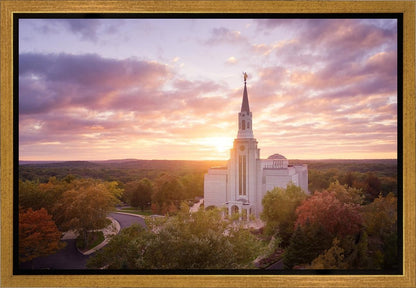 Boston Aerial Evening