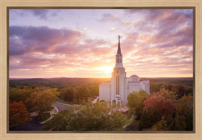 Boston Aerial Evening