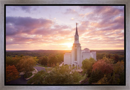 Boston Aerial Evening