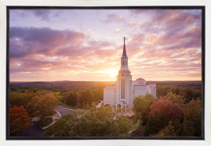 Boston Aerial Evening