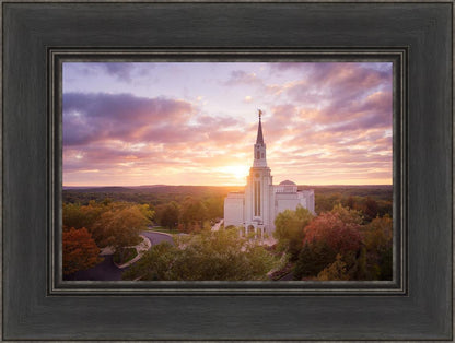 Boston Aerial Evening