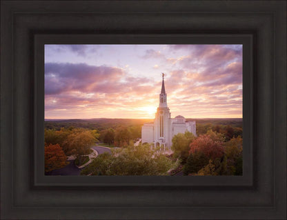 Boston Aerial Evening