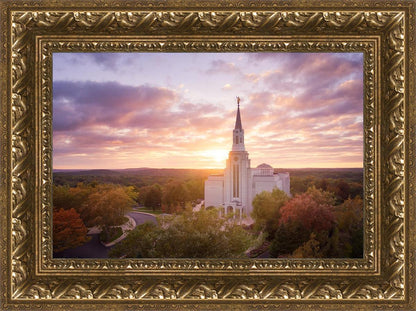 Boston Aerial Evening