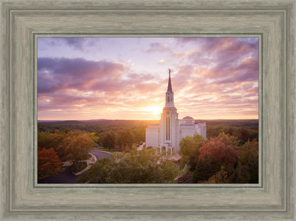 Boston Aerial Evening