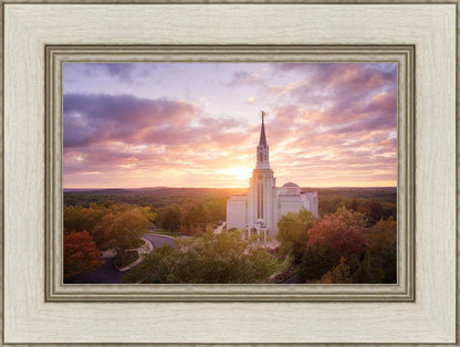 Boston Aerial Evening
