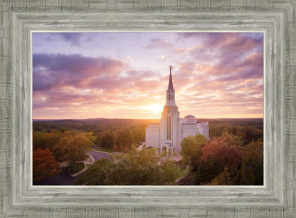 Boston Aerial Evening