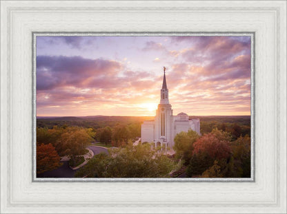 Boston Aerial Evening