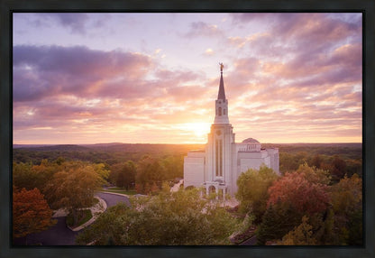 Boston Aerial Evening