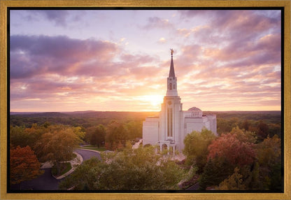 Boston Aerial Evening