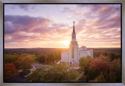 Boston Aerial Evening