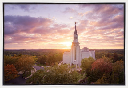 Boston Aerial Evening