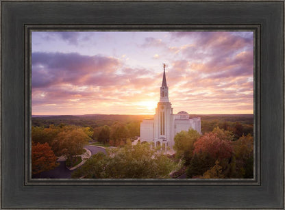 Boston Aerial Evening
